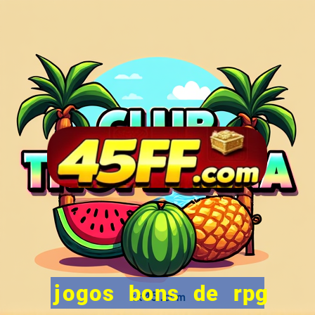 jogos bons de rpg para celular